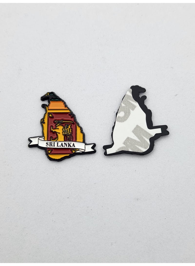 Kipfy Sri Lanka map and flag sticker - Image 4